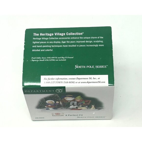Department 56 ElfLand North Pole Series "A Perfect Fit" - Vintage - Picture 7 of 8